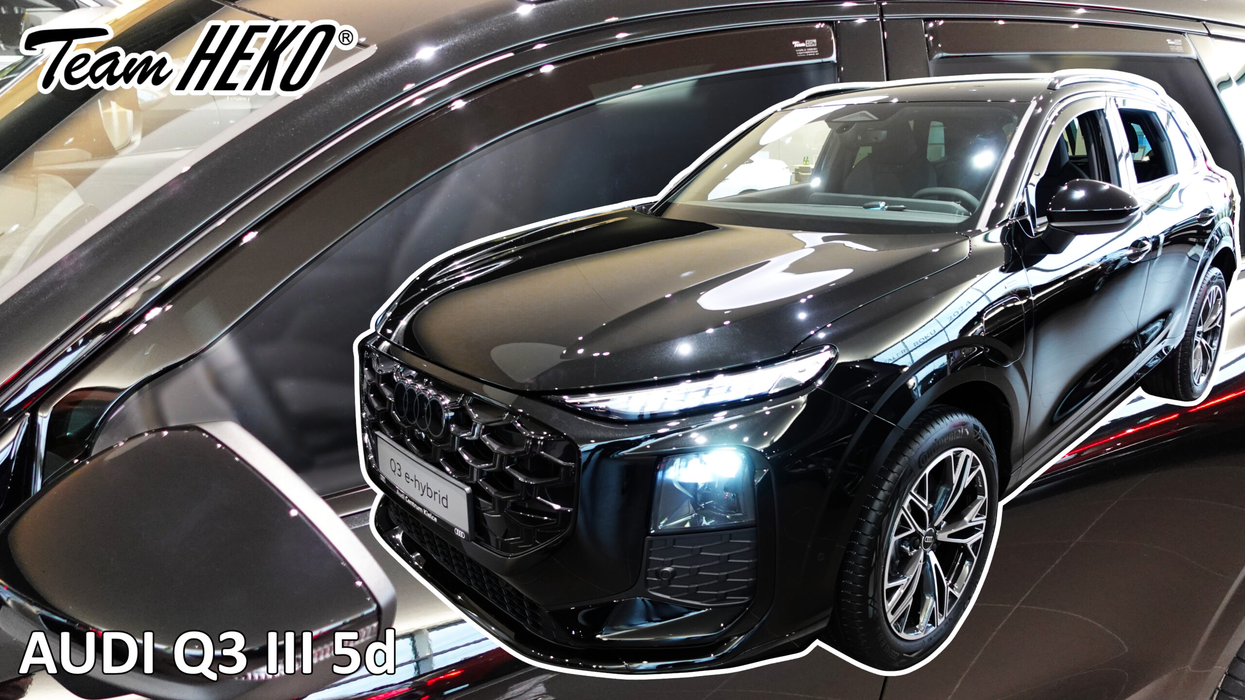 Εικόνα 1 από 5 — Heko – Ανεμοθραύστες Παραθύρων Για Audi Q3 (F3) III 2025 > 5πορτο υλικό Acrylic Χρώμα Φιμέ – 4 τεμ. (ΑΝΕΜ.SET20204)