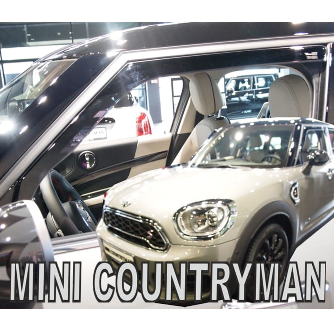 Εικόνα 1 από 5 — ΑΝΕΜΟΘΡΑΥΣΤΕΣ ΓΙΑ MINI COUNTRYMAN F60 II 5D 2017+ ΖΕΥΓΑΡΙ ΑΠΟ ΕΥΚΑΜΠΤΟ ΦΙΜΕ ΠΛΑΣΤΙΚΟ HEKO – 2 ΤΕΜ.