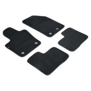 ΠΑΤΑΚΙΑ EXECUTIVE ΜΟΚΕΤΑ ΓΙΑ FIAT 500X 02/2015+ / JEEP RENEGATE 09/2014+ ΣΕ ΜΑΥΡΟ ΧΡΩΜΑ ME ΚΟΥΜΠΩΜΑΤΑ LAMPA - 4 ΤΕΜ.