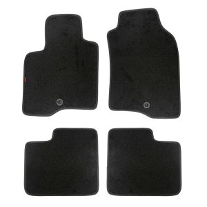ΠΑΤΑΚΙΑ EXECUTIVE ΜΟΚΕΤΑ ΓΙΑ FIAT PANDA 02/2012-10/2020 / FIAT PANDA CROSS 10/2014-2020 ΣΕ ΜΑΥΡΟ ΧΡΩΜΑ ΧΩΡΙΣ ΚΟΥΜΠΩΜΑΤΑ LAMPA - 4 ΤΕΜ.