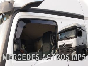 Heko - Ανεμοθραύστες Παραθύρων Για Mercedes Benz Actros MP4 / MP5 2012 > / Antos 2012 > / Arocs 2013 > 2πορτο υλικό Acrylic Χρώμα Φιμέ (Με Κάμερα) - 2 τεμ. (ΑΝΕΜ.23647/TRUCK)
