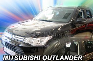 ΑΝΕΜΟΘΡΑΥΣΤΕΣ ΓΙΑ MITSUBISHI OUTLANDER 5D 2012+ ΣΕΤ ΑΥΤΟΚΙΝΗΤΟΥ ΑΠΟ ΕΥΚΑΜΠΤΟ ΦΙΜΕ ΠΛΑΣΤΙΚΟ HEKO - 4 ΤΕΜ.