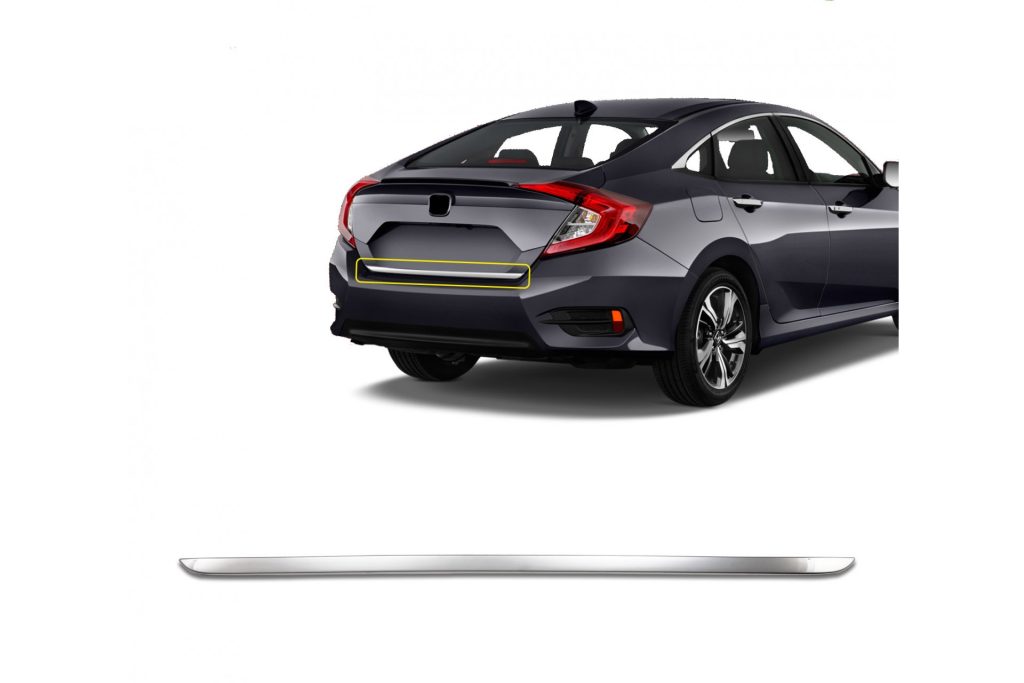 Εικόνα 1 από 1 — TRIM  ΠΟΡΤ ΠΑΓΚΑΖ S-DIZAYN ΓΙΑ HONDA CIVIC SD 2016+- 1 TEM.