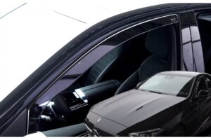 ΑΝΕΜΟΘΡΑΥΣΤΕΣ ΓΙΑ MERCEDES C-KLAS W206 4D 2021+ - ΑΥΤΟΚΙΝΗΤΟΥ ΑΠΟ ΕΥΚΑΜΠΤΟ ΦΙΜΕ ΠΛΑΣΤΙΚΟ HEKO - 2 ΤΕΜ.