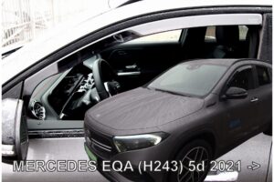 ΑΝΕΜΟΘΡΑΥΣΤΕΣ ΓΙΑ MERCEDES EQA H243 5D 2021+ ΖΕΥΓΑΡΙ ΑΠΟ ΕΥΚΑΜΠΤΟ ΦΙΜΕ ΠΛΑΣΤΙΚΟ HEKO - 2 ΤΕΜ.