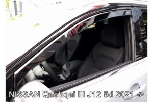 ΑΝΕΜΟΘΡΑΥΣΤΕΣ ΓΙΑ NISSAN QASHQAI J12 5D 2021+ ΖΕΥΓΑΡΙ ΑΠΟ ΕΥΚΑΜΠΤΟ ΦΙΜΕ ΠΛΑΣΤΙΚΟ HEKO - 2 ΤΕΜ.