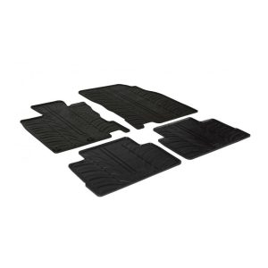 LAMPA - ΠΑΤΑΚΙΑ ΑΥΤΟΚΙΝΗΤΟΥ ΑΠΟ ΛΑΣΤΙΧΟ ΓΙΑ NISSAN QASHQAI 2014-2021+ ΣΕ ΜΑΥΡΟ ΧΡΩΜΑ ME ΚΟΥΜΠΩΜΑΤΑ - 4 ΤΕΜ.