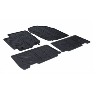 LAMPA - ΠΑΤΑΚΙΑ ΑΥΤΟΚΙΝΗΤΟΥ ΑΠΟ ΛΑΣΤΙΧΟ ΓΙΑ TOYOTA RAV4 03/2013-2019 ΣΕ ΜΑΥΡΟ ΧΡΩΜΑ ME ΚΟΥΜΠΩΜΑΤΑ - 4 ΤΕΜ.