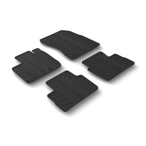LAMPA - ΠΑΤΑΚΙΑ ΑΥΤΟΚΙΝΗΤΟΥ ΑΠΟ ΛΑΣΤΙΧΟ ΓΙΑ NISSAN QASHQAI 04/2021+ ΣΕ ΜΑΥΡΟ ΧΡΩΜΑ ME ΚΟΥΜΠΩΜΑΤΑ - 4 ΤΕΜ.