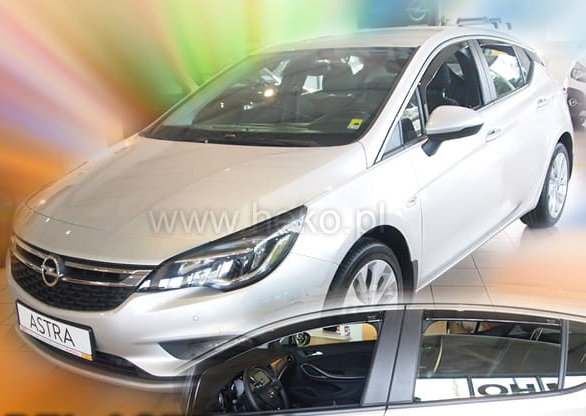 Εικόνα 1 από 6 — ΑΝΕΜΟΘΡΑΥΣΤΕΣ ΓΙΑ OPEL ASTRA K 5D 2015+ HTB / SPORTS TOURER  ΖΕΥΓΑΡΙ ΑΠΟ ΕΥΚΑΜΠΤΟ ΦΙΜΕ ΠΛΑΣΤΙΚΟ HEKO – 2 ΤΕΜ.