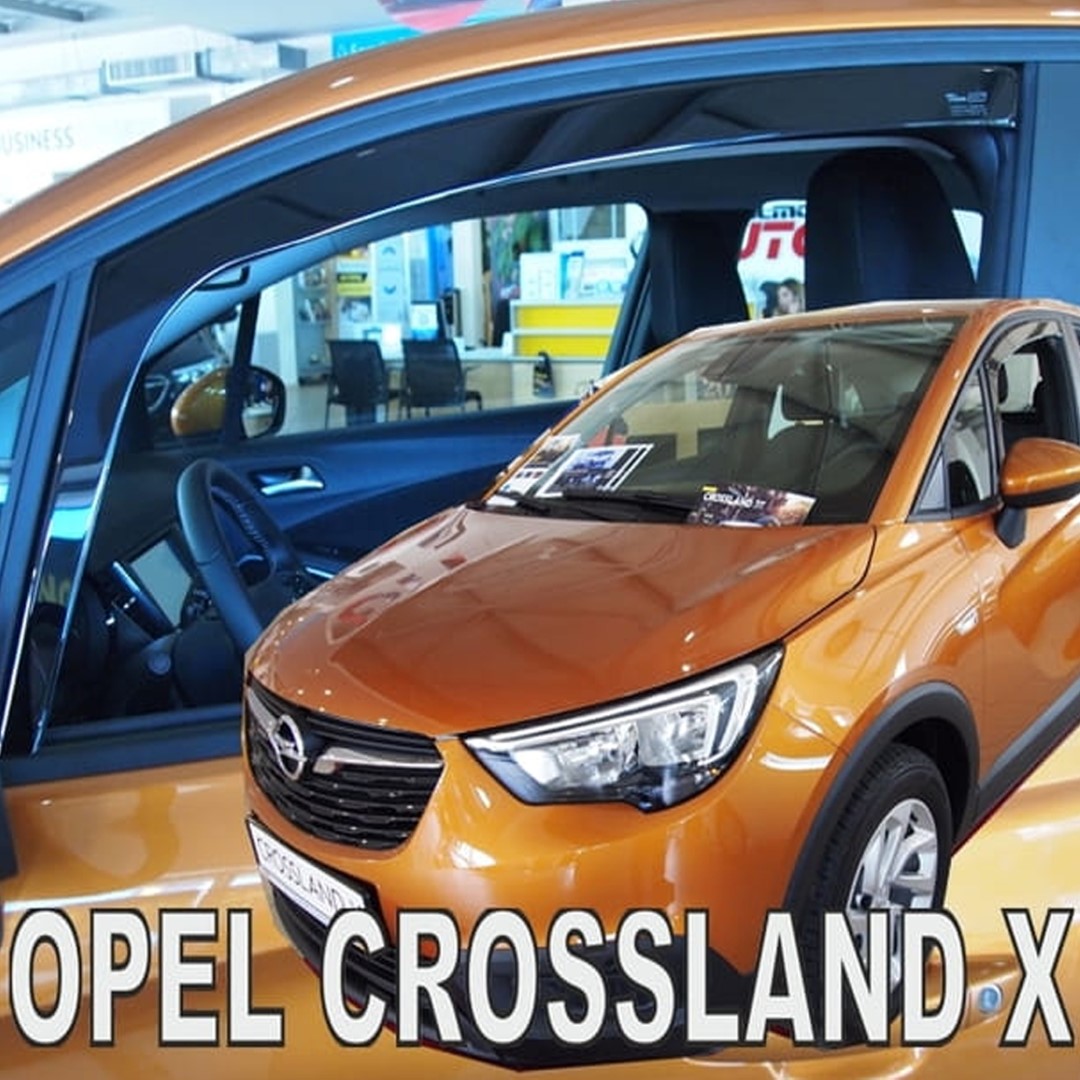 Εικόνα 1 από 5 — ΑΝΕΜΟΘΡΑΥΣΤΕΣ ΓΙΑ OPEL CROSSLAND X 5D 2017+ ΖΕΥΓΑΡΙ ΑΥΤΟΚΙΝΗΤΟΥ ΑΠΟ ΕΥΚΑΜΠΤΟ ΦΙΜΕ ΠΛΑΣΤΙΚΟ HEKO – 2 ΤΕΜ.