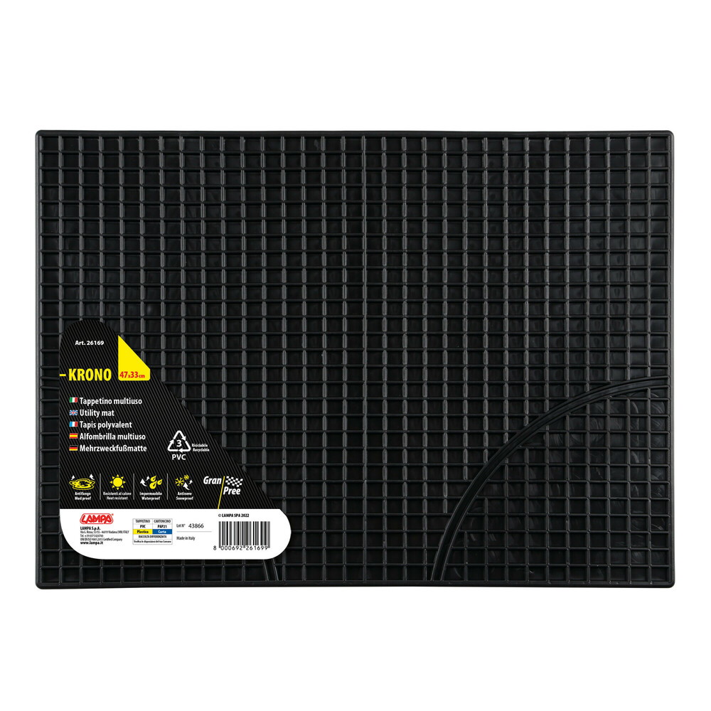 Εικόνα 2 από 2 — ΠΑΤΑΚΙ ΠΛΑΣΤΙΚΟ (PVC) ΣΕ ΣΧΗΜΑ ΚΑΡΕ (ΤΕΤΡΑΓΩΝΑ) 47x33cm GRAN PREE KRONO LAMPA – 1 TEM.
