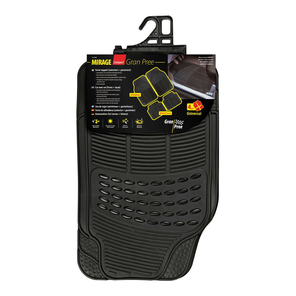 Εικόνα 3 από 3 — ΠΑΤΑΚΙΑ ΛΑΣΤΙΧΟ 42Χ67+42Χ37,5 cm MIRAGE COMPACT GRAN PREE ΜΑΥΡΟ 4ΤΕΜ.