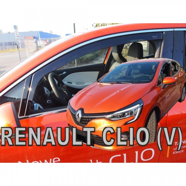 Εικόνα 1 από 5 — ΑΝΕΜΟΘΡΑΥΣΤΕΣ ΓΙΑ RENAULT CLIO 5D 2019+ ΖΕΥΓΑΡΙ ΑΠΟ ΕΥΚΑΜΠΤΟ ΦΙΜΕ ΠΛΑΣΤΙΚΟ HEKO – 2 ΤΕΜ.