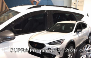 ΑΝΕΜΟΘΡΑΥΣΤΕΣ ΓΙΑ CUPRA FORMENTOR 5D 2020+ ΣΕΤ ΑΥΤΟΚΙΝΗΤΟΥ ΑΠΟ ΕΥΚΑΜΠΤΟ ΦΙΜΕ ΠΛΑΣΤΙΚΟ HEKO - 4 ΤΕΜ.