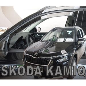 Heko - Ανεμοθραύστες Για Skoda Kamiq (Nw) 12/2019 > 02/2024 5πορτο / SUV Ζευγάρι Από Εύκαμπτο Φιμέ Πλαστικό - 2 τεμ. (ΑΝΕΜ.28354)