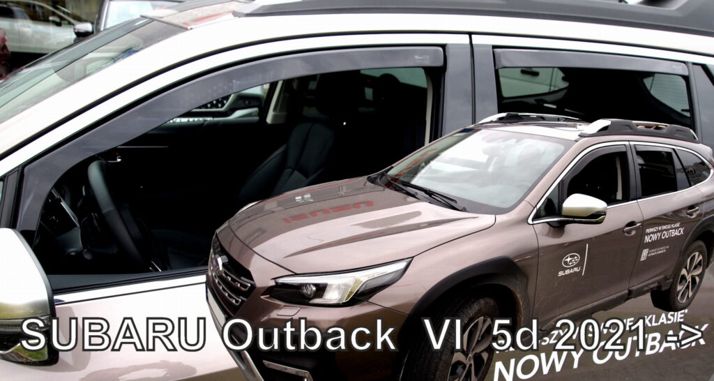 Εικόνα 1 από 9 — Heko – Ανεμοθραύστες Παραθύρων Για Subaru Outback (BT) 2021 > 5πορτο Hatchback/SUV υλικό Acrylic Χρώμα Φιμέ – 4 τεμ. (ΑΝΕΜ.SET28532)