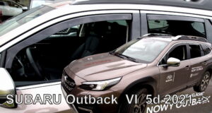 Heko - Ανεμοθραύστες Παραθύρων Για Subaru Outback (BT) 2021 > 5πορτο Hatchback/SUV υλικό Acrylic Χρώμα Φιμέ - 4 τεμ. (ΑΝΕΜ.SET28532)