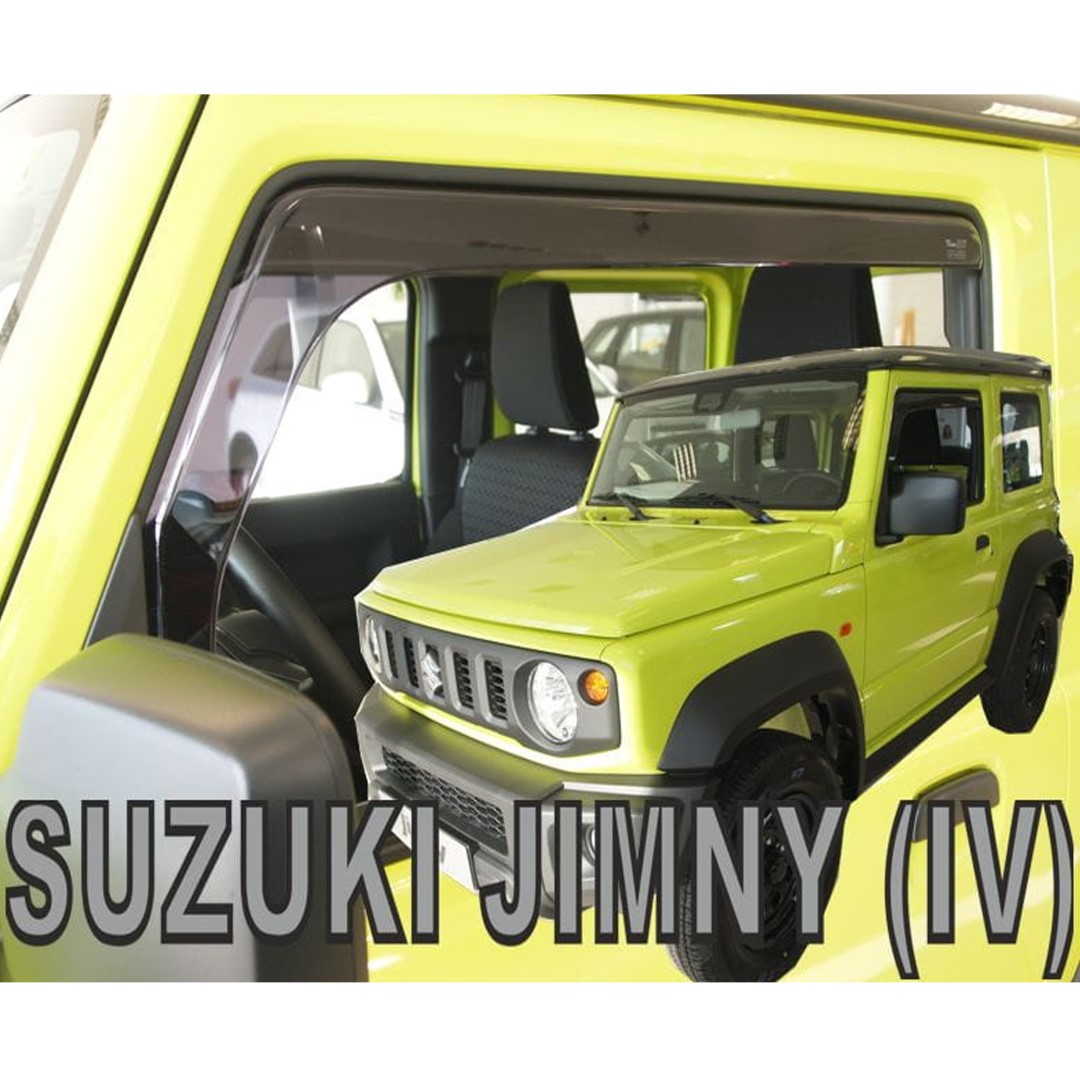 Εικόνα 1 από 5 — ΑΝΕΜΟΘΡΑΥΣΤΕΣ ΓΙΑ SUZUKI JIMNY 3D 2018+ ΖΕΥΓΑΡΙ ΑΠΟ ΕΥΚΑΜΠΤΟ ΦΙΜΕ ΠΛΑΣΤΙΚΟ HEKO – 2 ΤΕΜ.