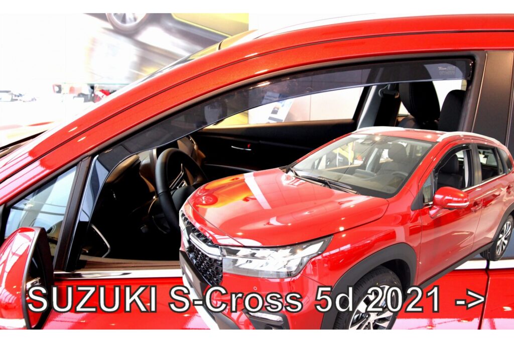 Εικόνα 1 από 6 — ΑΝΕΜΟΘΡΑΥΣΤΕΣ ΓΙΑ SUZUKI S-CROSS 5D 2021+ ΣΕΤ ΑΥΤΟΚΙΝΗΤΟΥ ΑΠΟ ΕΥΚΑΜΠΤΟ ΦΙΜΕ ΠΛΑΣΤΙΚΟ HEKO – 4 ΤΕΜ.