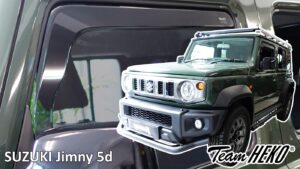 Heko - Ανεμοθραύστες για Suzuki Jimny 5 Doors 2023+ Ζευγάρι Απο Εύκαμπτο Φιμέ Πλαστικό - 2 τεμ. (ΑΝΕΜ.28662)