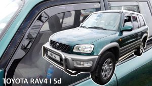 Heko - Ανεμοθραύστες Παραθύρων Για Toyota RAV4 (XA10) I 1994 > 2000 5πορτο υλικό Acrylic Χρώμα Φιμέ - 4 τεμ. (ΑΝΕΜ.SET29694)
