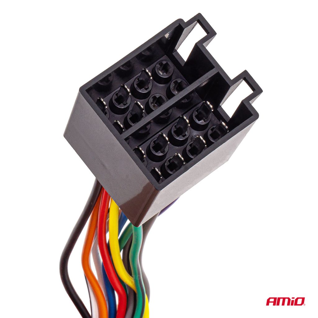 Εικόνα 3 από 5 — Amio – Φίσα ISO 13PIN Αρσενική CCA 12V 5A για Σταθερή Σύνδεση & Αξιόπιστη Λειτουργία Φωτισμού – 1 Τεμ. (04445/AM)