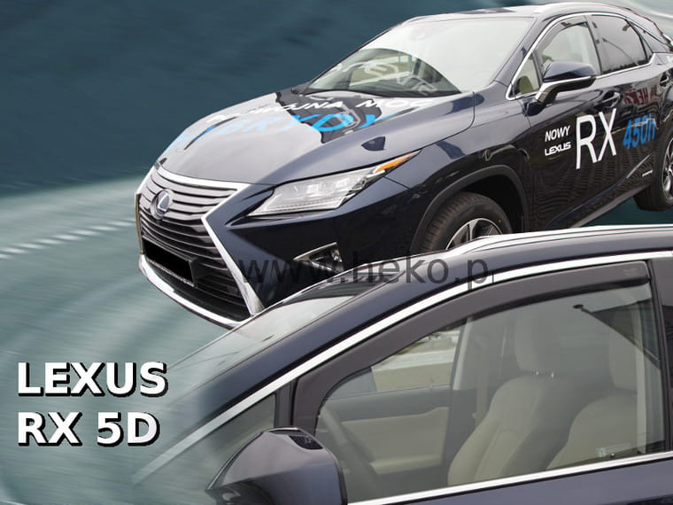 Εικόνα 1 από 5 — ΑΝΕΜΟΘΡΑΥΣΤΕΣ ΓΙΑ LEXUS RX 5D 2016+   ΖΕΥΓΑΡΙ ΑΥΤΟΚΙΝΗΤΟΥ ΑΠΟ ΕΥΚΑΜΠΤΟ ΦΙΜΕ ΠΛΑΣΤΙΚΟ HEKO – 2 ΤΕΜ.