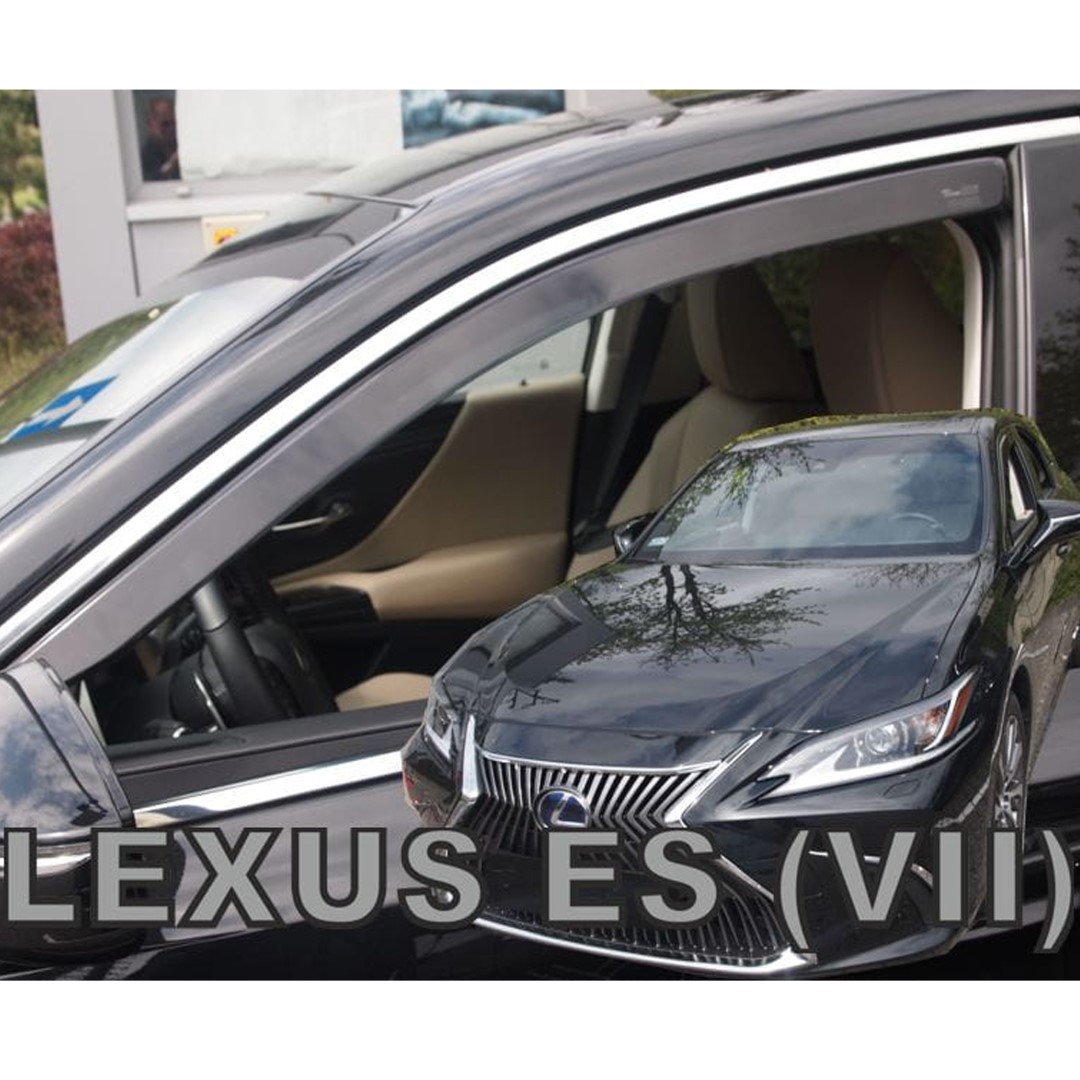 Εικόνα 1 από 5 — ΑΝΕΜΟΘΡΑΥΣΤΕΣ ΓΙΑ LEXUS ES 4D 2019+ ΖΕΥΓΑΡΙ ΑΠΟ ΕΥΚΑΜΠΤΟ ΦΙΜΕ ΠΛΑΣΤΙΚΟ HEKO – 2 ΤΕΜ.