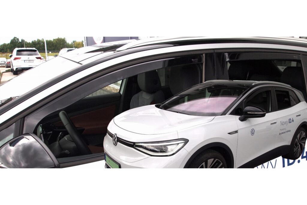 Εικόνα 1 από 5 — ΑΝΕΜΟΘΡΑΥΣΤΕΣ ΓΙΑ VW ID.4 5D 2020+ –  ΑΥΤΟΚΙΝΗΤΟΥ ΑΠΟ ΕΥΚΑΜΠΤΟ ΦΙΜΕ ΠΛΑΣΤΙΚΟ HEKO – 2 ΤΕΜ.