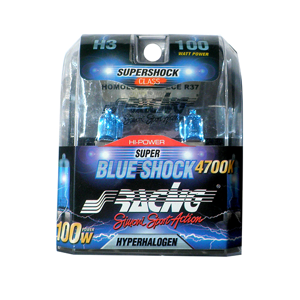 Εικόνα 1 από 1 — H3 12V/55W 90″ 4.700K SUPER BLUE SHOCK