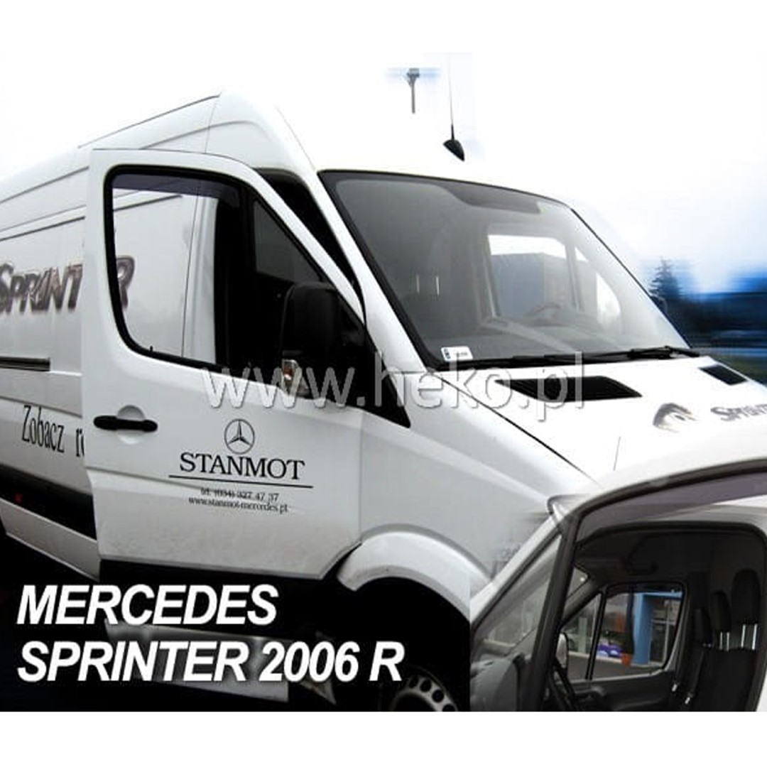 Εικόνα 1 από 5 — ΑΝΕΜΟΘΡΑΥΣΤΕΣ ΓΙΑ MERCEDES SPRINTER W906 2006-2018 (ΚΟΝΤΟ) ΖΕΥΓΑΡΙ ΑΠΟ ΕΥΚΑΜΠΤΟ ΦΙΜΕ ΠΛΑΣΤΙΚΟ HEKO – 2 ΤΕΜ.