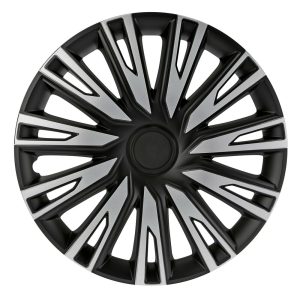 Lampa - Τάσια Shinku Silver/Black 14'' Tech-One σε Μαύρο/Ασημί Χρώμα για Σιδερένιες Ζάντες Αυτοκινήτου από ABS - Σετ 4 Τεμ. (L3145.1)