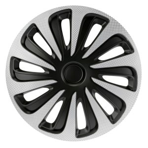 Lampa - Τάσι Αυτοκινήτου 17’’ Kojin Carbon TECH-ONE από υλικό ABS Ασημί / Μαύρο - 1 TEM (L3147.5)
