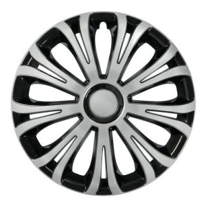 ΤΑΣΙΑ AVERA SILVER ΚΑΙ BLACK 15 INCH ΑΣΗΜΙ/ΜΑΥΡΟ ΣΕΤ