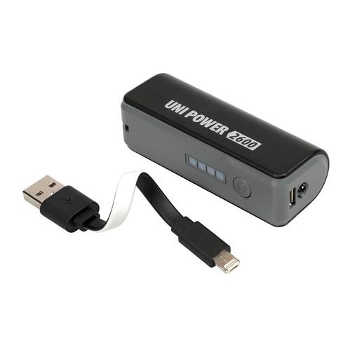 Εικόνα 1 από 12 — POWER PACK 2600mAh 1000mA ΜΕ ΚΑΛΩΔΙΟ ΓΙΑ APPLE ΚΑΙ ANDROID