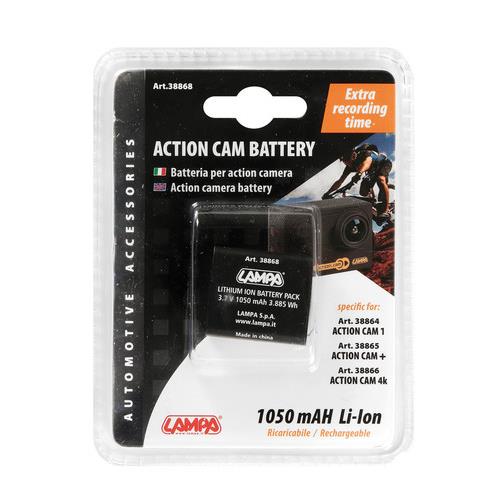 Εικόνα 2 από 2 — ΜΠΑΤΑΡΙΑ ΑΝΤΑΛΛΑΚΤΙΚΗ ACTION CAM L3886.4-L3886.5-L3886.6 1050mAH Li-lon