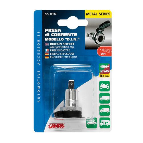 Εικόνα 4 από 4 — ΠΡΙΖΑ ΑΝΑΠΤΗΡΑ DIN ΑΛΟΥΜΙΝΙΟΥ ΜΕ ΚΑΠΑΚΙ 12/24V (ΑΡΣΕΝΙΚΟ: 3902.7)