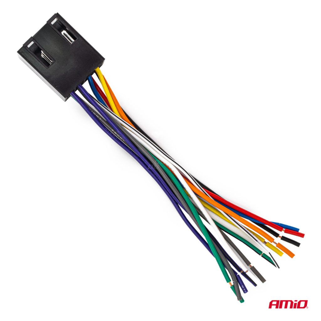 Εικόνα 4 από 5 — Amio – Φίσα ISO 13PIN Αρσενική CCA 12V 5A για Σταθερή Σύνδεση & Αξιόπιστη Λειτουργία Φωτισμού – 1 Τεμ. (04445/AM)