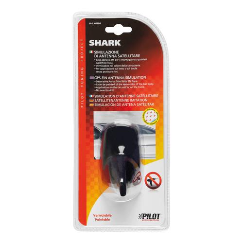Εικόνα 4 από 4 — ΚΕΡΑΙΑ ΚΑΡΧΑΡΙΑΣ SHARK ΜΑΥΡΗ GPS ΑΥΤΟΚΟΛΛΗΤΗ ΔΙΑΚΟΣΜΗΤΙΚΗ 55x86x83mm