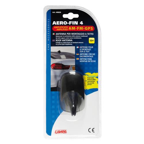 Εικόνα 4 από 4 — ΚΕΡΑΙΑ ΚΑΡΧΑΡΙΑΣ AERO-FIN 4 12V ΜΑΥΡΗ AM/FM/GPS ΜΕ ΕΝΙΣΧΥΤΗ ΣΗΜΑΤΟΣ 55x85x64mm