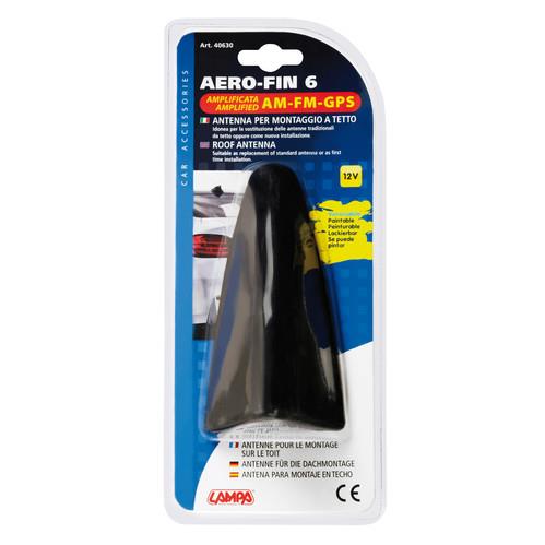 Εικόνα 4 από 4 — ΚΕΡΑΙΑ ΚΑΡΧΑΡΙΑΣ AERO-FIN 3 12V ΜΑΥΡΗ AM/FM/GPS ΜΕ ΕΝΙΣΧΥΤΗ ΣΗΜΑΤΟΣ 78x148x59mm