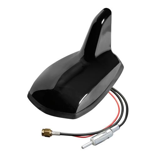 Εικόνα 1 από 3 — ΚΕΡΑΙΑ ΚΑΡΧΑΡΙΑΣ AERO-FIN 7 12V ΜΑΥΡΗ AM/FM/GPS ΜΕ ΕΝΙΣΧΥΤΗ ΣΗΜΑΤΟΣ 68x116x66mm