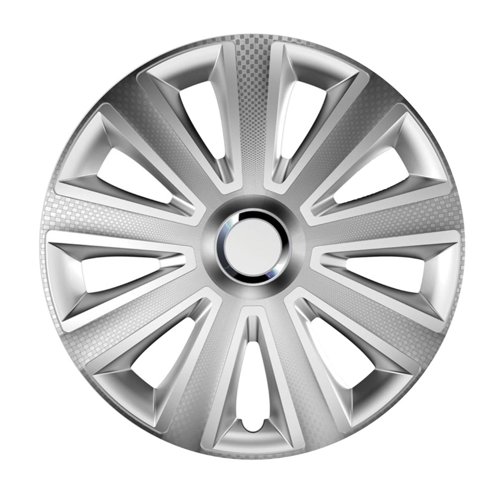 Εικόνα 1 από 2 — Amio – ΤΑΣΙΑ 14″ AVIATOR CARBON RC ΑΣΗΜΙ ΣΕΤ ΣΕ ΚΟΥΤΙ – 4 ΤΕΜ (4288/AM)