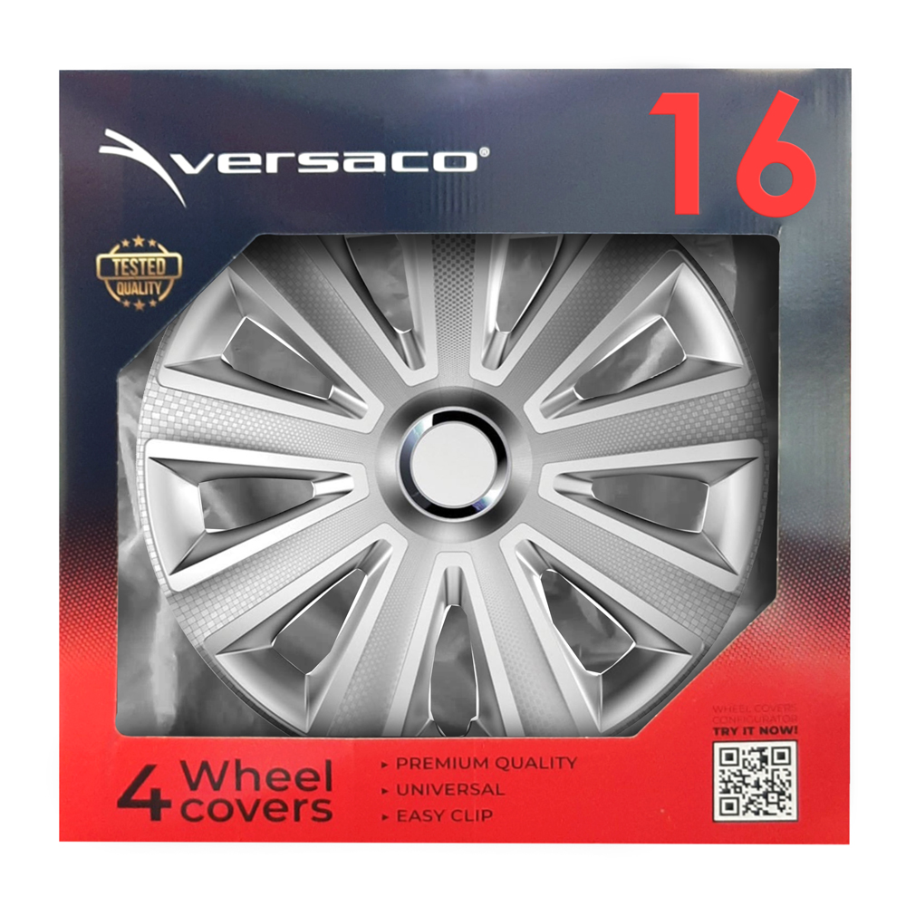 Εικόνα 2 από 2 — Amio – ΤΑΣΙΑ 16″ AVIATOR CARBON RC ΑΣΗΜΙ ΣΕΤ ΣΕ ΚΟΥΤΙ – 4 ΤΕΜ (4301/AM)