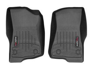ΠΑΤΑΚΙΑ ΓΙΑ JEEP WRANGLER 2018+/ JEEP GLADIATOR 2018+ ΜΠΡΟΣΤΙΝΑ ΜΑΥΡΑ 2ΤΕΜ WEATHERTECH