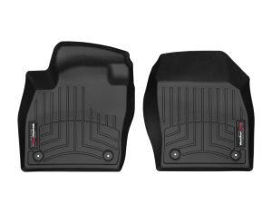 ΠΑΤΑΚΙΑ ΓΙΑ VW POLO MK6 2017+ /AUDI A1 2018+ /SKODA SCALA 2018-2021 ΜΠΡΟΣΤΙΝΑ ΜΑΥΡΑ 2ΤΕΜ WEATHERTECH