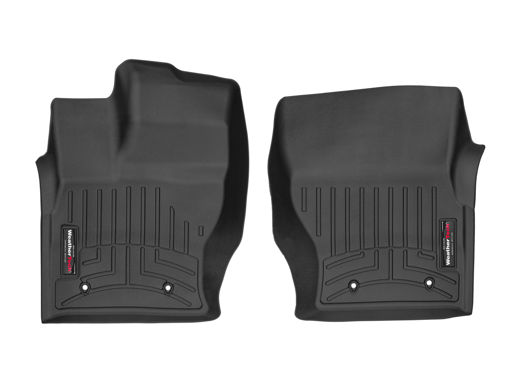 Εικόνα 1 από 1 — ΠΑΤΑΚΙΑ  ΓΙΑ LAND ROVER DISCOVERY L462 2017+ /RANGE ROVER 2013-2019  ΜΠΡΟΣΤΙΝΑ ΜΑΥΡΑ 2ΤΕΜ WEATHERTECH