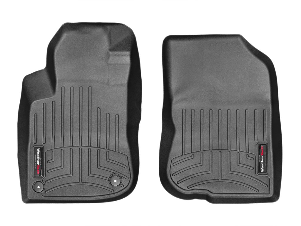 Εικόνα 1 από 1 — ΠΑΤΑΚΙΑ  ΓΙΑ PEUGEOT 208 2012-2019 /PEUGEOT 2008 2013-2019  ΜΠΡΟΣΤΙΝΑ ΜΑΥΡΑ 2ΤΕΜ WEATHERTECH