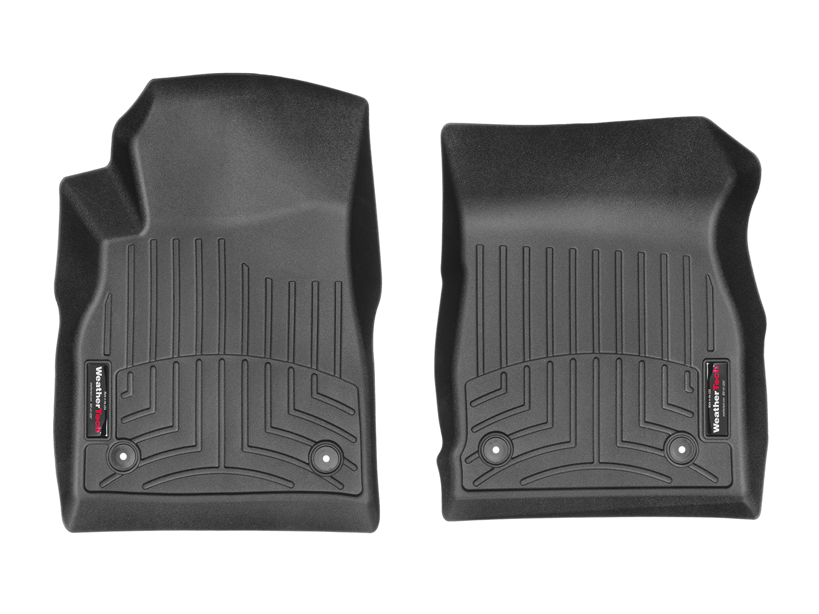 Εικόνα 1 από 1 — ΠΑΤΑΚΙΑ  ΓΙΑ OPEL ASTRA J 2009-2015 /OPEL ASTRA GTC 2011-2017  ΜΠΡΟΣΤΙΝΑ ΜΑΥΡΑ 2ΤΕΜ WEATHERTECH